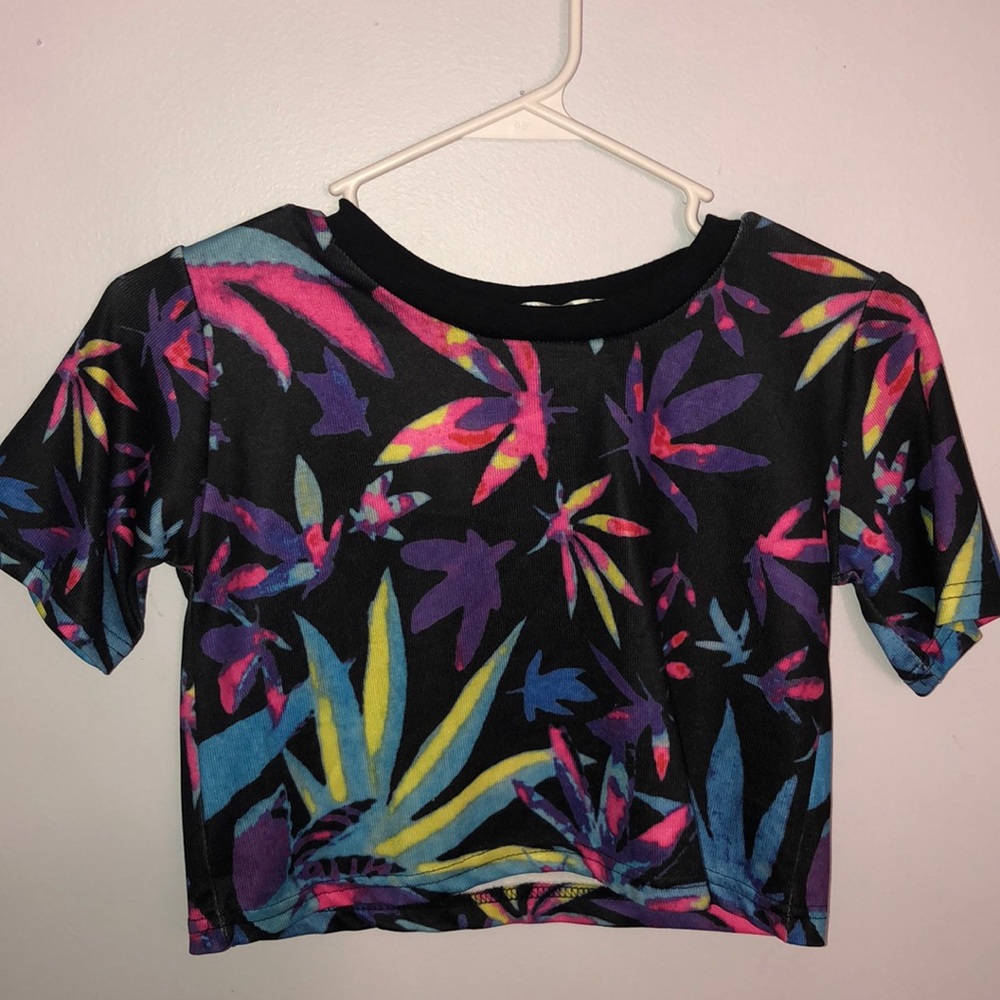 Leaf Crop Top❤️🧡💛💚💙
